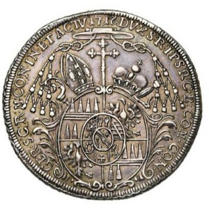 Реверс монеты Оломоуц, 1 талер, 1716
