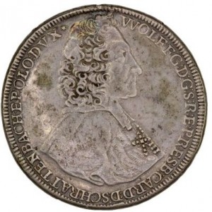 Аверс монеты Оломоуц, 1 талер, 1730-1736