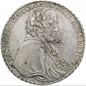 Аверс монеты Оломоуц, 1 талер, 1739-1740