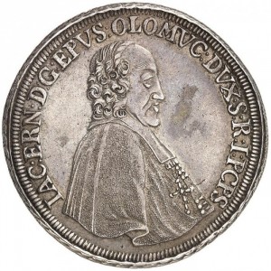 Аверс монеты Оломоуц, 1 талер, 1742-1745