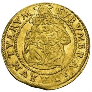Реверс монеты Оломоуц, 1 дукат, 1626-1629