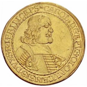 Аверс монеты Оломоуц, 5 дукатов, 1672-1678