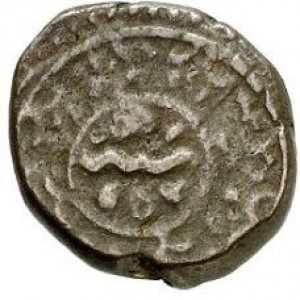 Аверс монеты Османская империя, 1 мангир, 1550