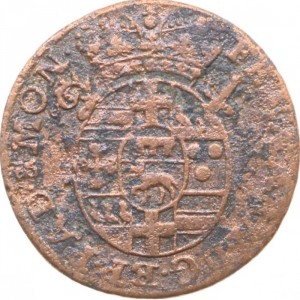 Аверс монеты Падерборн, 4 пфеннига, 1718