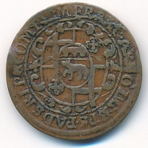 Аверс монеты Падерборн, 6 пфеннигов, 1706