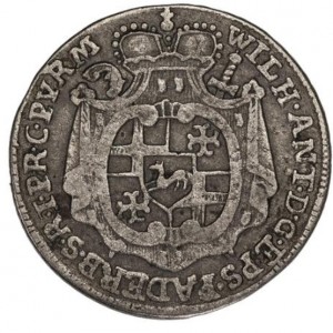 Аверс монеты Падерборн, ¹⁄₁₂ талера, 1763-1776