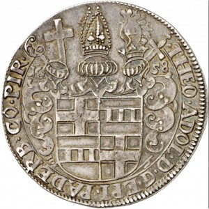 Аверс монеты Падерборн, ½ талера, 1658