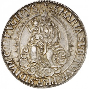 Реверс монеты Падерборн, ½ талера, 1658