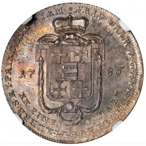 Аверс монеты Падерборн, ⅔ талера, 1786