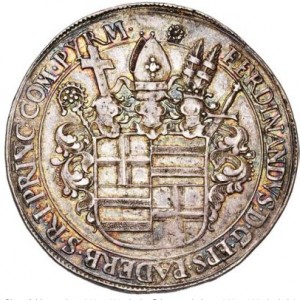 Аверс монеты Падерборн, 1 талер, 1663