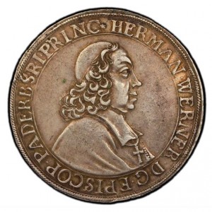 Аверс монеты Падерборн, 1 талер, 1693