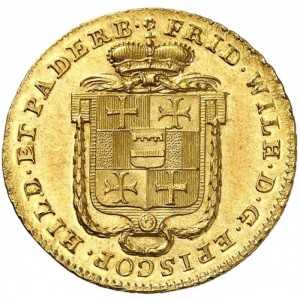 Аверс монеты Падерборн, 1 дукат, 1784