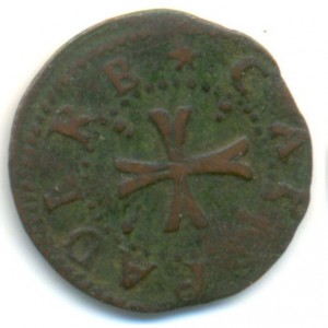 Аверс монеты Падерборн, 3 пфеннига, 1618