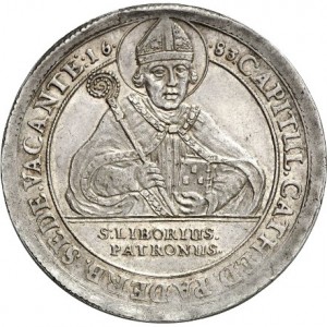 Аверс монеты Падерборн, 1 талер, 1683