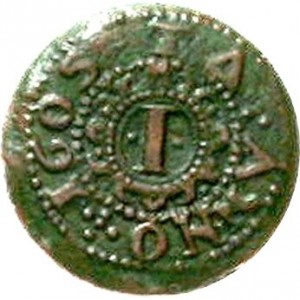 Аверс монеты Падерборн, 1 пфенниг, 1605