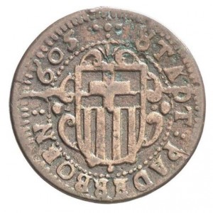 Аверс монеты Падерборн, 12 пфеннигов, 1605