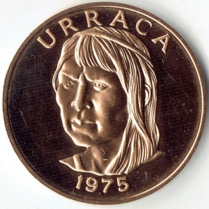 Реверс монеты Панама, 1 сентесимо, 1975-1982