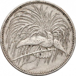 Аверс монеты Папуа - Новая Гвинея, 1 марка, 1894