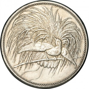 Аверс монеты Папуа - Новая Гвинея, 5 марок, 1894