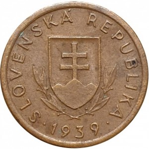 Аверс монеты Словакия, 10 геллеров, 1939-1942