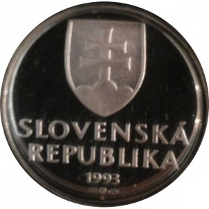 Аверс монеты Словакия, 10 крон, 1993
