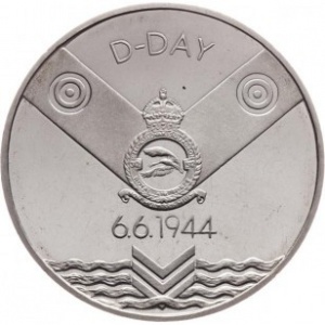 Реверс монеты Словакия, 200 крон, 1994, 50 лет Высадке в Нормандии
