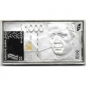 Аверс монеты Словакия, 1000 крон, 2003, Банкноты - Андрей Глинка