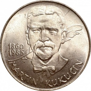 Реверс монеты Словакия, 100 крон, 1985, 125 лет со дня рождения Мартина Кукучина
