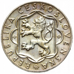 Аверс монеты Словакия, 10 крон, 1954, 10 лет Словацкому восстанию