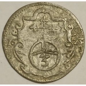 Реверс монеты Саксен-Веймар, 3 пфеннига, 1623