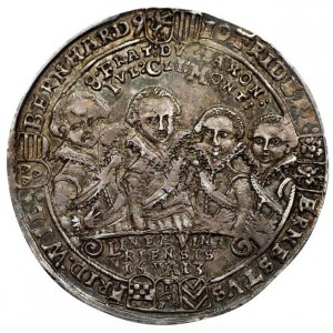 Реверс монеты Саксен-Веймар, ½ талера, 1613-1615