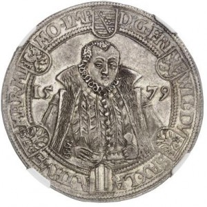 Аверс монеты Саксен-Веймар, 1 талер, 1579-1581