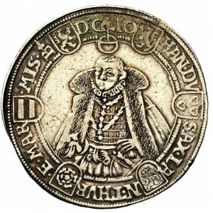 Реверс монеты Саксен-Веймар, 1 талер, 1582-1585