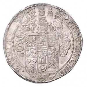 Реверс монеты Саксен-Веймар, 1 талер, 1592-1594