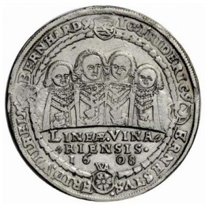 Аверс монеты Саксен-Веймар, 1 талер, 1607-1612