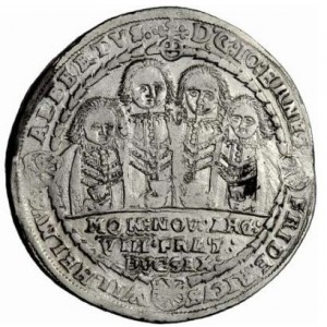 Реверс монеты Саксен-Веймар, 1 талер, 1607-1612