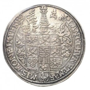 Реверс монеты Саксен-Веймар, 2 талера, 1587-1592