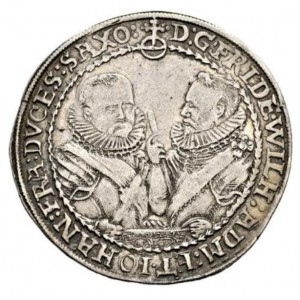 Аверс монеты Саксен-Веймар, 2 талера, 1601