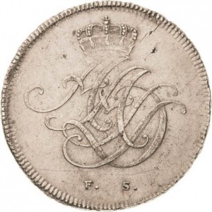 Аверс монеты Саксен-Веймар-Эйзенах, 1 талер, 1760