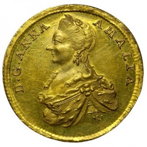 Аверс монеты Саксен-Веймар-Эйзенах, 5 талеров, 1764