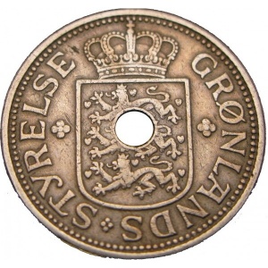 Аверс монеты Дания, 25 эре, 1926