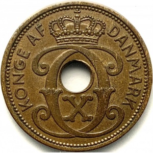 Аверс монеты Дания, 1 эре, 1941