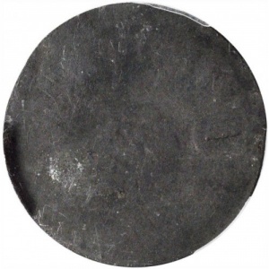 Реверс монеты Дания, 85 эре, 1881, Криолитовые шахты Ивигтут