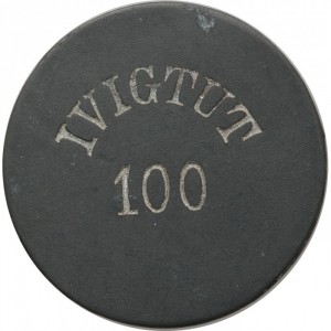 Аверс монеты Дания, 100 эре, 1881, Криолитовые шахты Ивигтут