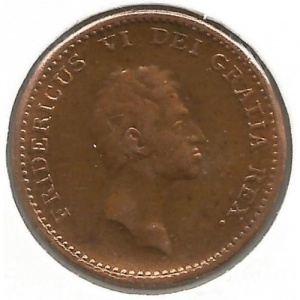 Аверс монеты Дания, 1 ригсбанкскиллинг, 1813