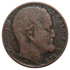 Аверс монеты Дания, 1 ригсбанкскиллинг, 1852