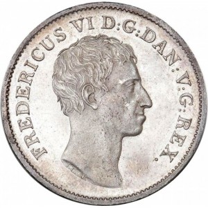 Аверс монеты Дания, 1 спесие далер, 1819