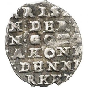 Реверс монеты Дания, 2 любских скиллинга, 1620