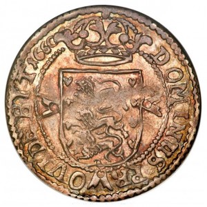 Реверс монеты Дания, 4 датские марки, 1659-1660