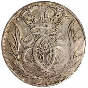 Аверс монеты Дания, 4 датские марки, 1692-1694